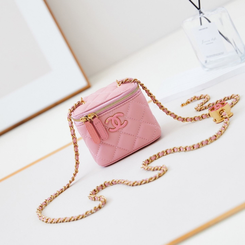Ch*el cosmetic bags
